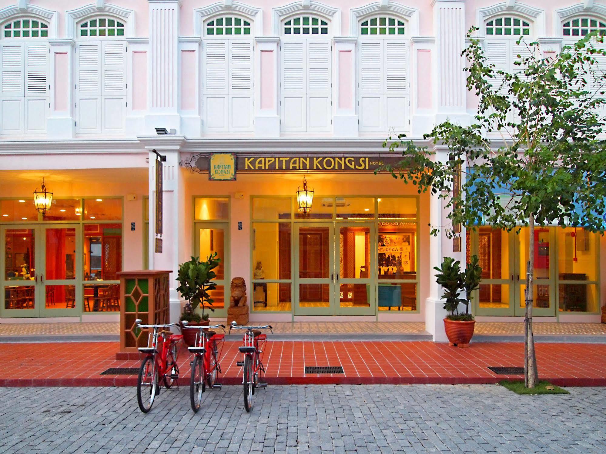 カピタン コンシ ブティック ホテル Malacca エクステリア 写真